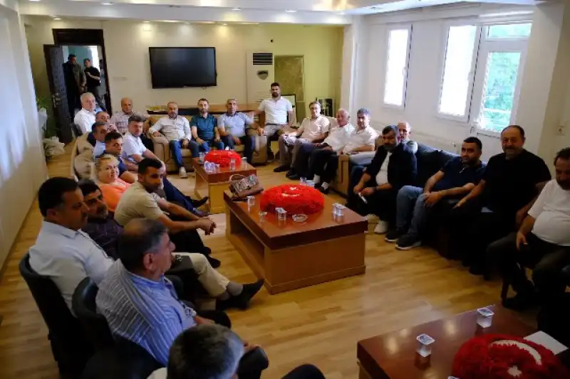 Muhtarlardan Başkan Özgün’e Anlamlı Ziyaret
