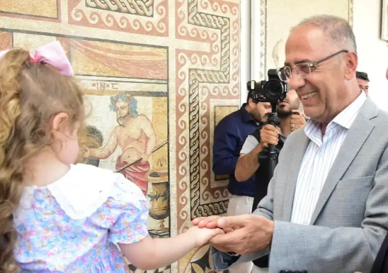 Başkan Yapar, Antakya’nın Yerinden Edilmiş Mozaikleri Sergisi’nin  Açılışına Katıldı
