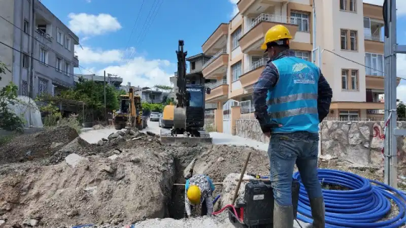 HATSU Defne’de Altyapı Çalışmalarına Devam Ediyor