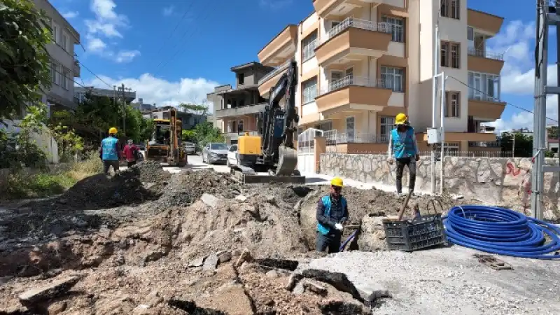 HATSU Defne’de Altyapı Çalışmalarına Devam Ediyor