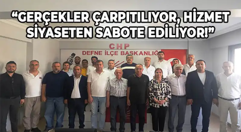 CHP YÖNETİM KADROSUNDAN ÖZGÜN’E DESTEK…
