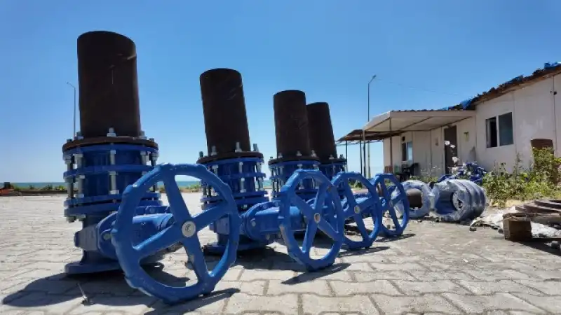 Akçay İsale Hattında Çalışmalar Son Aşamaya Geldi