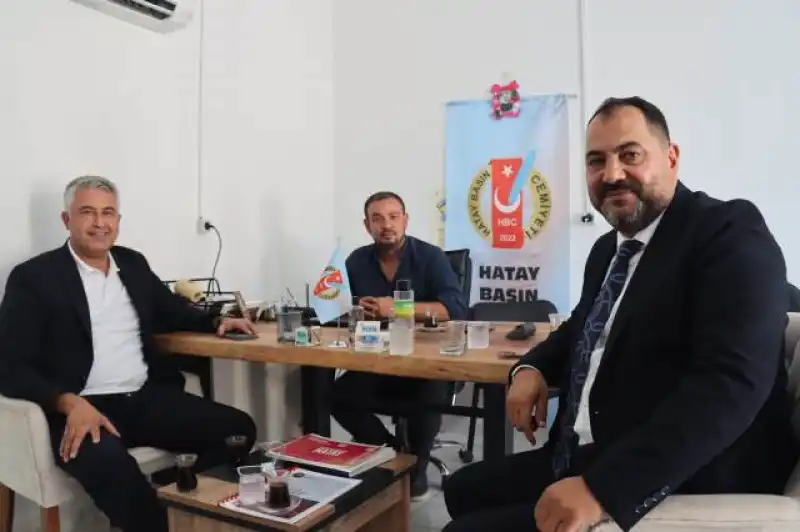 HTSO Adaylarından Hatay Basın Cemiyeti'ne Birlik Ziyareti