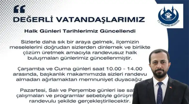 Yayladağı Belediyesi Halk Günleri Uygulaması Devam Ediyor…