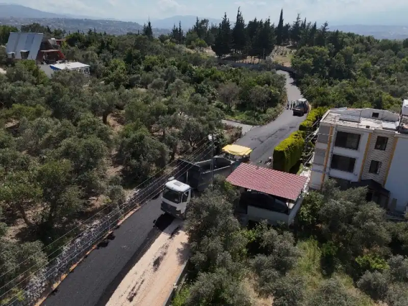 HBB, DURSUNLU’DA ASFALT ÇALIŞMASINA BAŞLADI