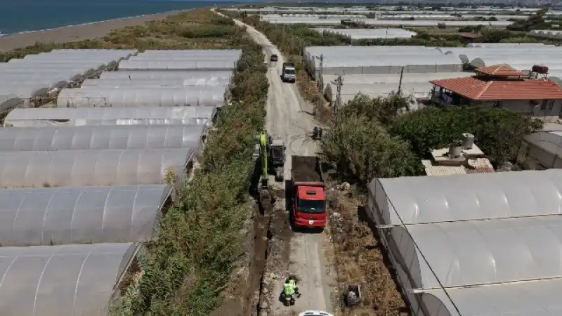 HATSU TEKEBAŞI İÇME SUYU PROJESİ'NİN YÜZDE 86’SINI TAMAMLADI