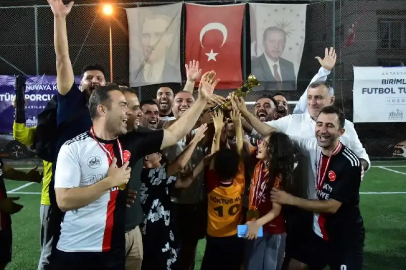 Antakya Belediyesi Birimler Arası Futbol Turnuvası Sona Erdi