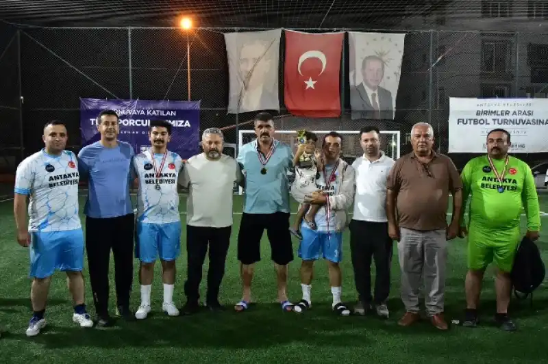 Antakya Belediyesi Birimler Arası Futbol Turnuvası Sona Erdi