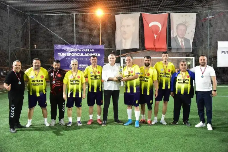 Antakya Belediyesi Birimler Arası Futbol Turnuvası Sona Erdi
