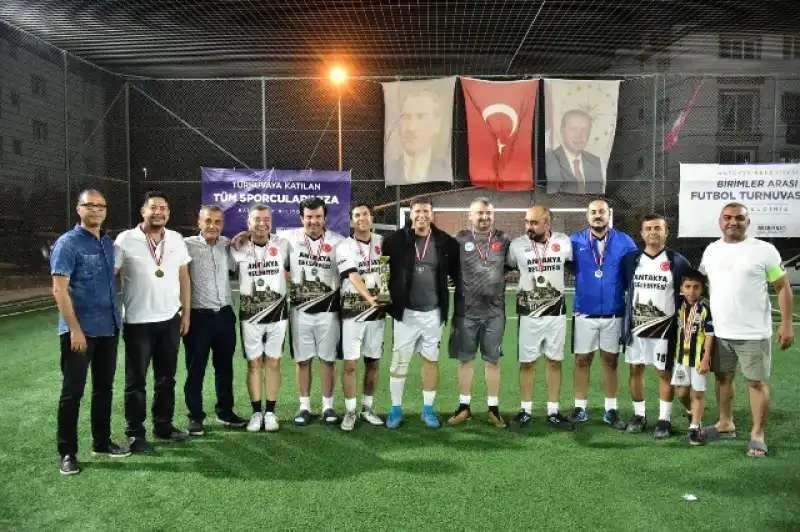 Antakya Belediyesi Birimler Arası Futbol Turnuvası Sona Erdi