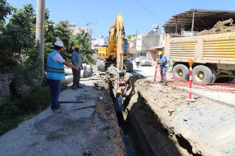 Tekebaşı Grubu Kanalizasyon Şebekesi’nin Yüzde 55’i Tamamlandı