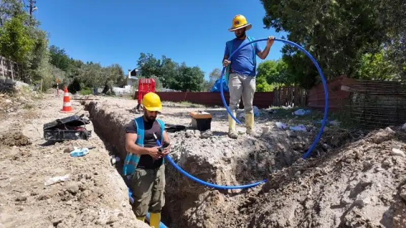 Defne Harbiye İçme Suyu Projesi'nde Altyapı Güçleniyor
