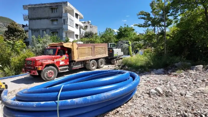 Defne Harbiye İçme Suyu Projesi'nde Altyapı Güçleniyor