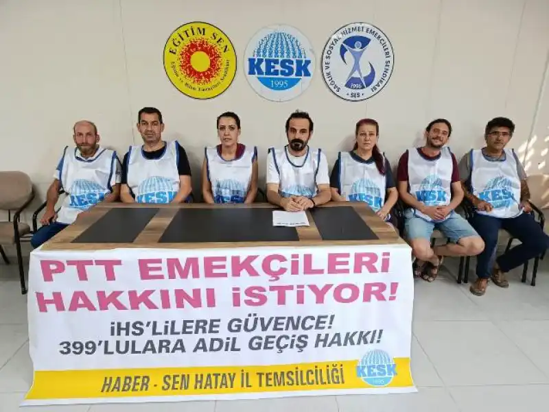 Haber-Sen Tüm PTT Emekçilerinin Taleplerini Gündeme Taşıdı