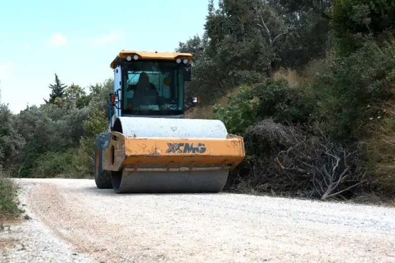 HBB'den Defne Döver Mahallesi'nde Yol Çalışması