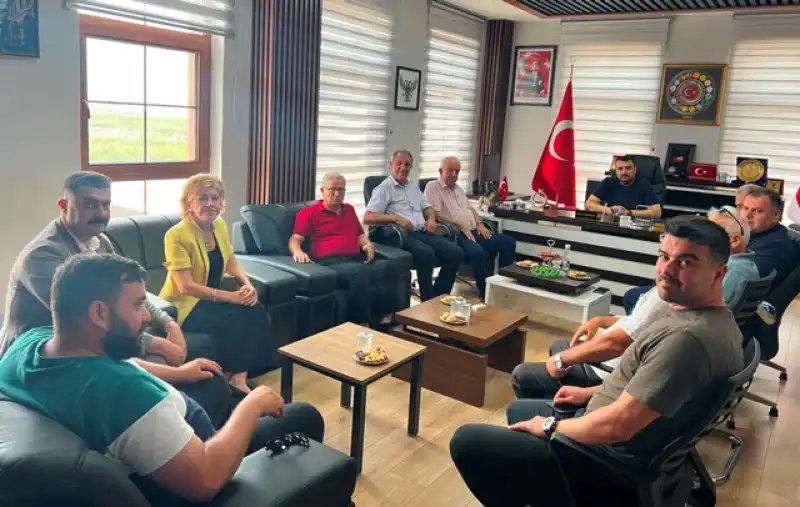 Samandağ STK’larından Emniyet Müdürü Nacioğlu’na Teşekkür Ziyareti