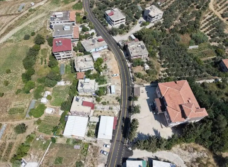 Antakya Doğanköy’de Beton Yol Çalışması Tamamlandı