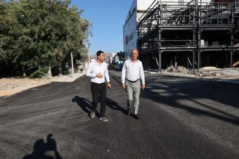 Başkan Yapar, Yeni Sanayi Sitesi’nde Çalışmaları İnceledi