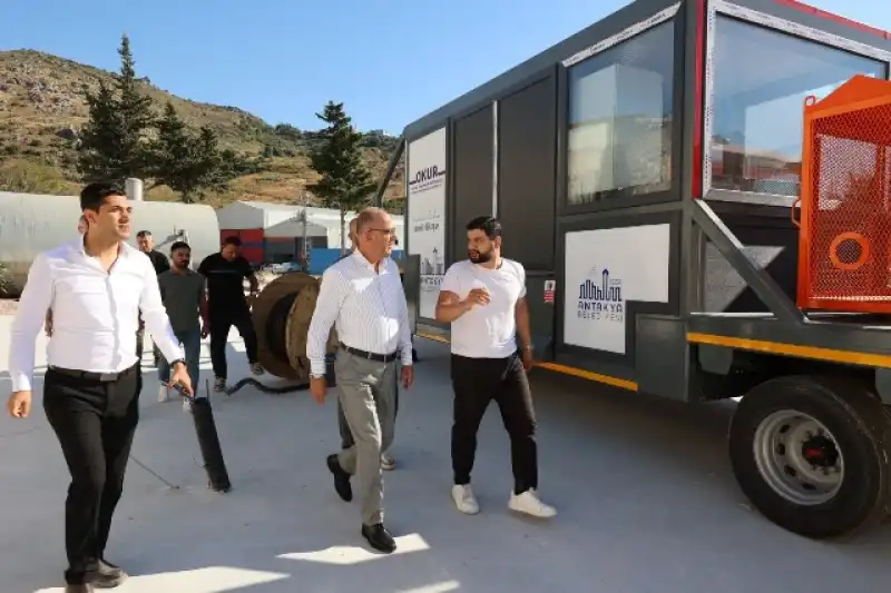 Başkan Yapar Asfalt Plent Tesisini İnceledi