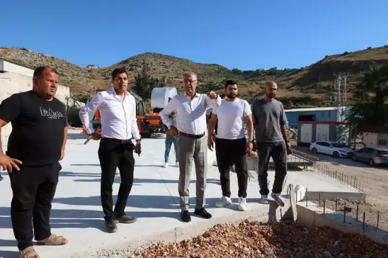 Başkan Yapar Asfalt Plent Tesisini İnceledi