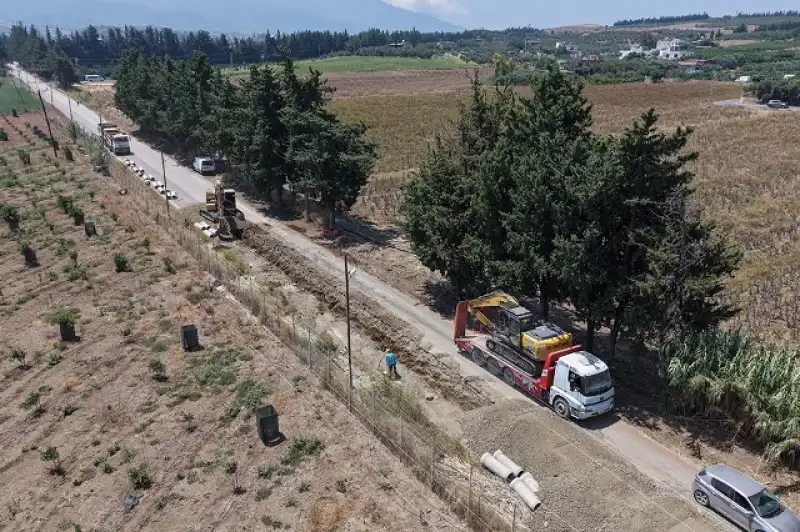 HATSU, ARSUZ'DA ALTYAPI ÇALIŞMALARINI SÜRDÜRÜYOR