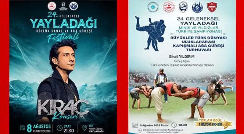 HBB Katkılarıyla Aba Güreşi Festivali, 8-9 Ağustos’ta 