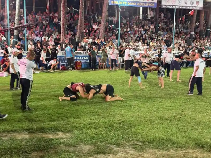 24. Yayladağı Kültür, Sanat Ve Uluslararası Aba Güreşi Festivali Gerçekleştirildi