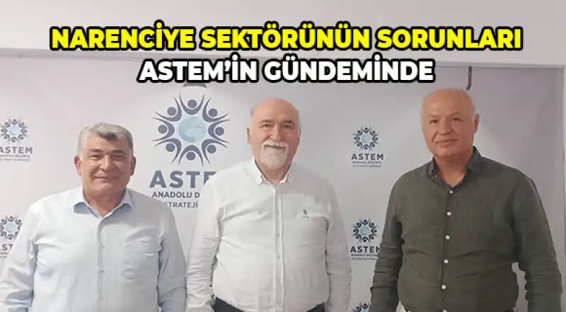 Büyük Narenciye Birliği’nden ASTEM’e Ziyaret