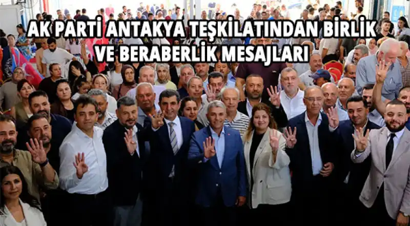 AK Parti Antakya’da Yeni Dönemin Hedefleri Ve Yol Haritası Masada