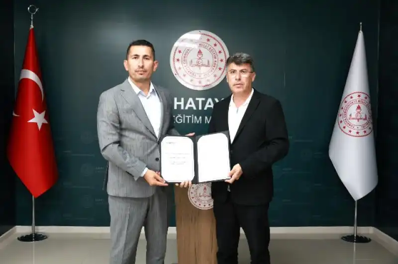 HBB Ile Hatay İl Millî Eğitim Müdürlüğü Arasında İş Birliği Protokolü Imzalandı