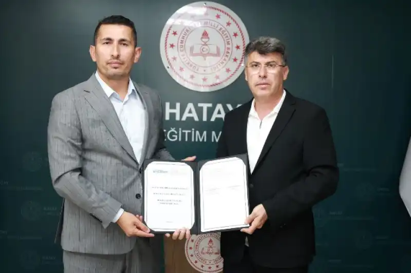 HBB Ile Hatay İl Millî Eğitim Müdürlüğü Arasında İş Birliği Protokolü Imzalandı