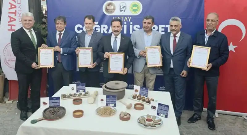 Hatay'da Tescillenen 5 Yöresel Lezzet Daha Coğrafi Işaret Aldı…