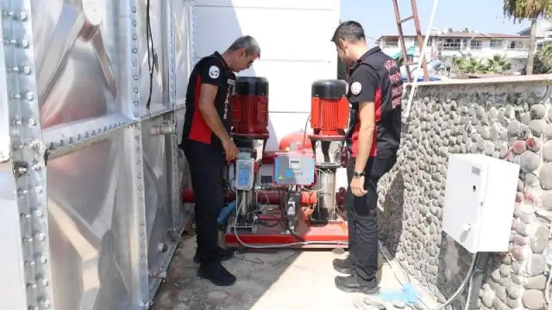 HBB İtfaiyesinden Otel Ve Yurtlarda Sıkı Denetim 