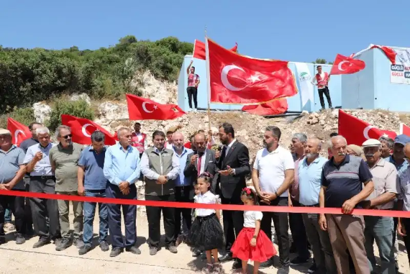 YAYLADAĞI’NIN İÇME SUYU ALTYAPISI HBB İLE GÜÇLENİYOR