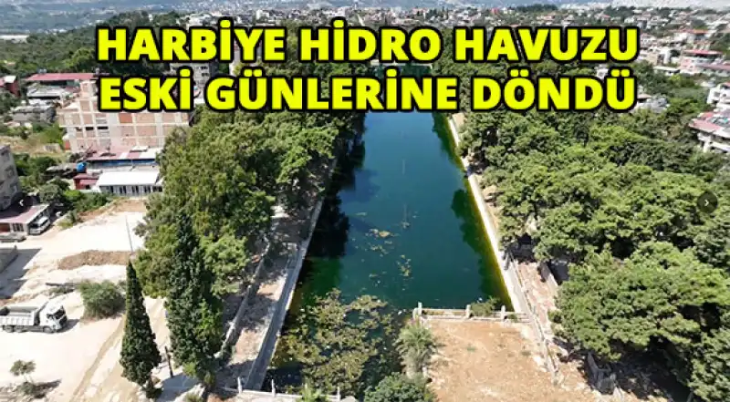 HBB, Harbiye Atatürk Parkı’ndaki Hidro Havuzu’nu Temizledi