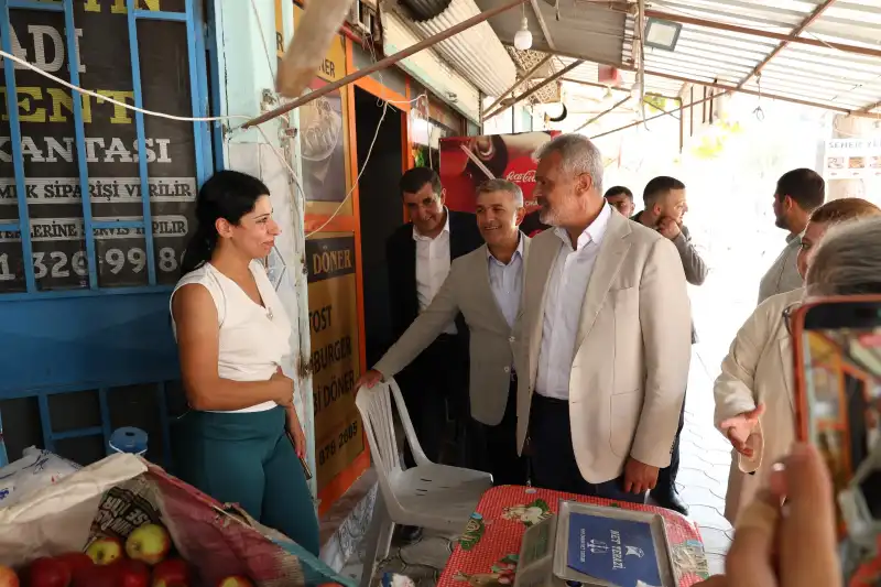 Başkan Öntürk, Prestij Cadde Çalışmalarını Yerinde İnceledi