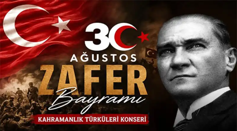 30 Ağustos Zafer Bayramı Antakya’da Konserlerle Kutlanacak