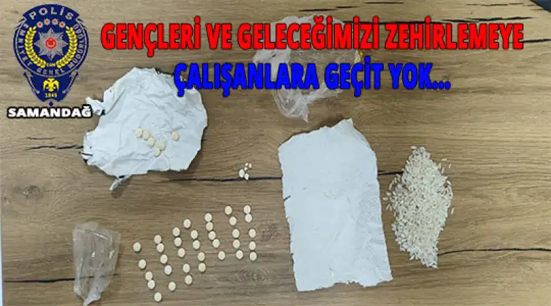 Samandağ Emniyeti'nden Uyuşturucuya Geçit Yok