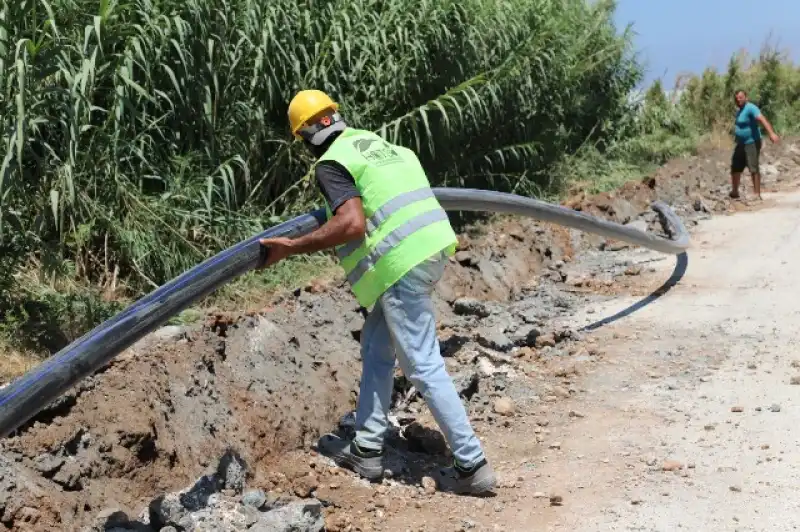 Samandağ Tekebaşı İçme Suyu Projesinde Sona Gelindi 