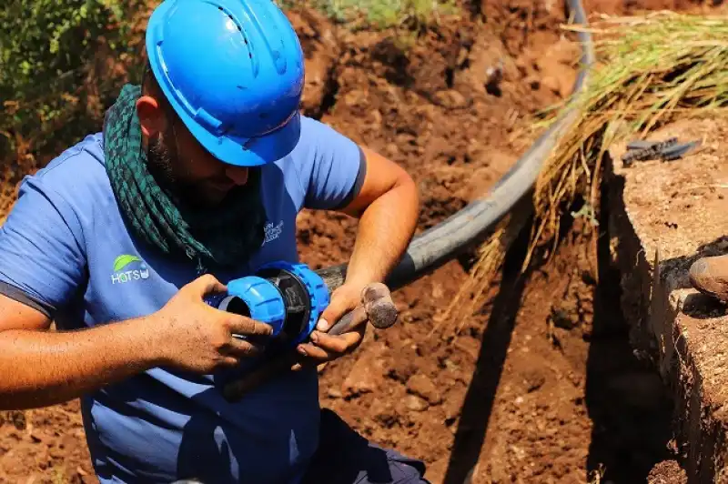 Hatsu Kırıkhan Karaçağıl’da İçme Suyu Altyapısını Yeniliyor