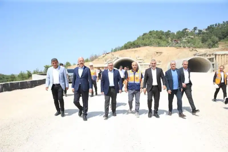 Yayman, Belen Otobanında Incelemelerde Bulundu…