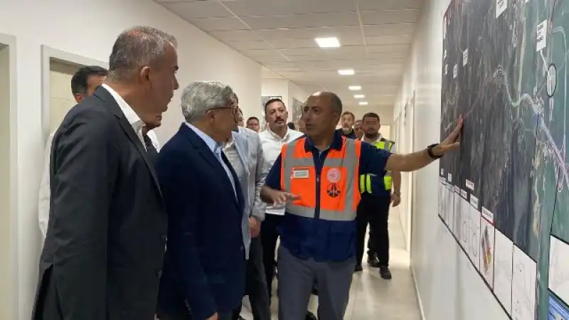 Yayman, Belen Otobanında Incelemelerde Bulundu…
