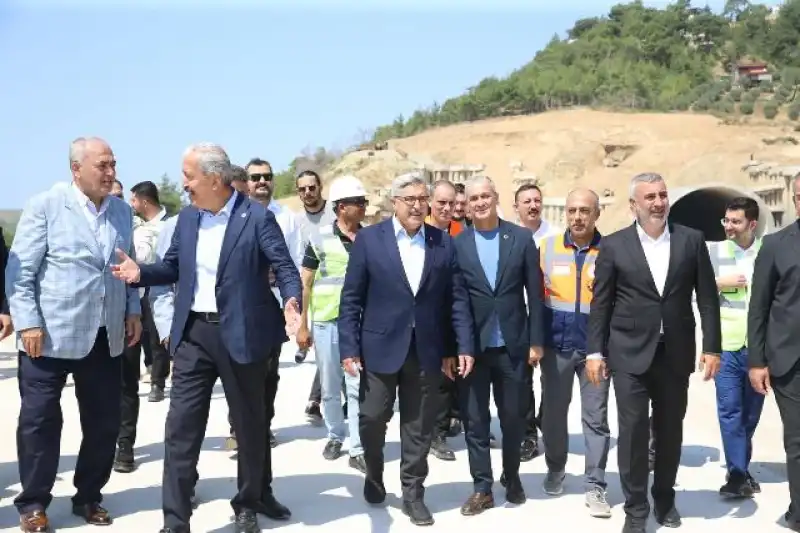 Yayman, Belen Otobanında Incelemelerde Bulundu…