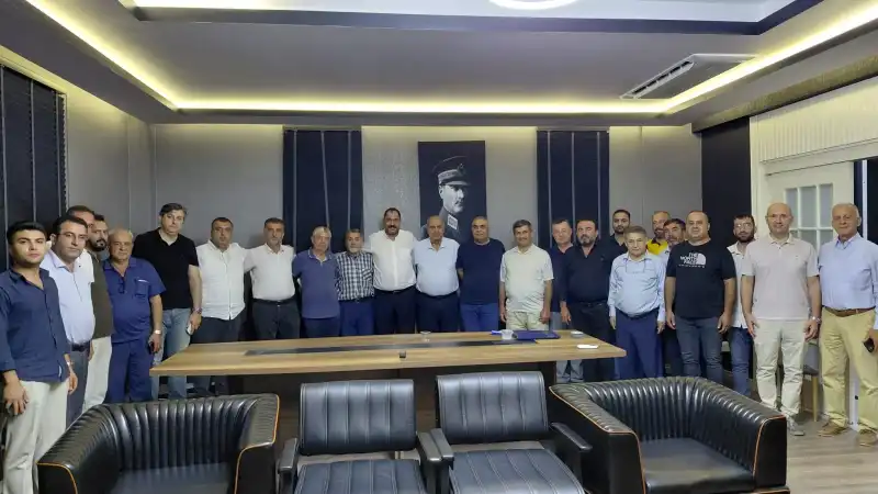 TOSYÖV Hatay Destekleme Derneği’nden HATSO Başkan Adayı Yavuz’a Ziyaret: 