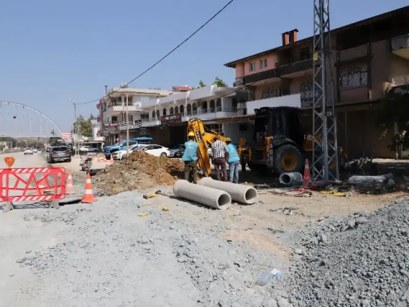 Samandağ Tomruksuyu’na Yeni Kanalizasyon Hattı İnşa Edildi