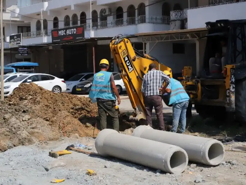 Samandağ Tomruksuyu’na Yeni Kanalizasyon Hattı İnşa Edildi
