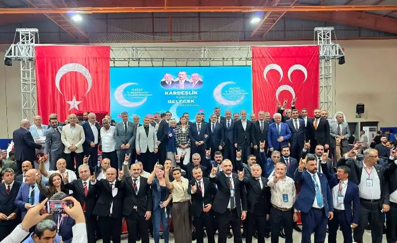 MHP HATAY’DA METİN TAŞÇI GÜVEN TAZELEDİ