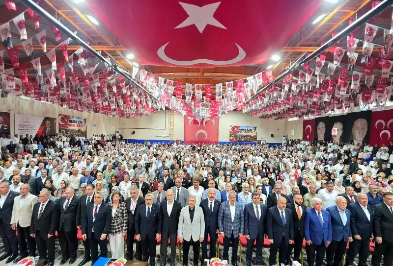MHP HATAY’DA METİN TAŞÇI GÜVEN TAZELEDİ