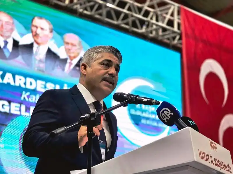 MHP HATAY’DA METİN TAŞÇI GÜVEN TAZELEDİ