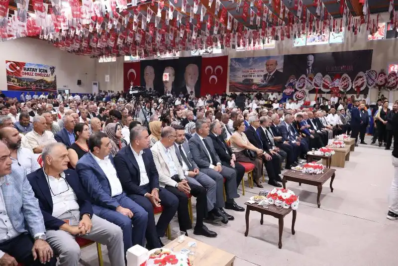 MHP HATAY’DA METİN TAŞÇI GÜVEN TAZELEDİ